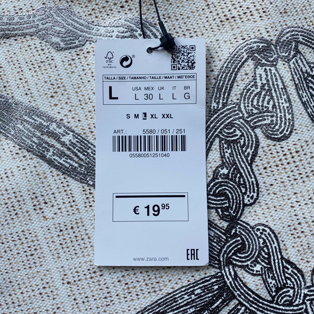 Zara W&B Collection Casual Sheath Dress - Picture 4 of 5
